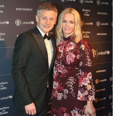 Noah Solskjaer's parents Ole Gunnar Solskjaer and Silje Solskjaer